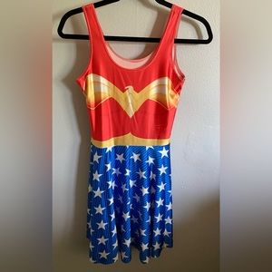 Wonder Woman Skater Costume Dress